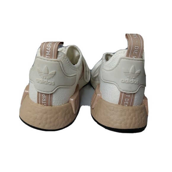 adidas NMD R1 Shoes Women's Size 7 Sneakers White Ash Pearl - Picture 5 of 8